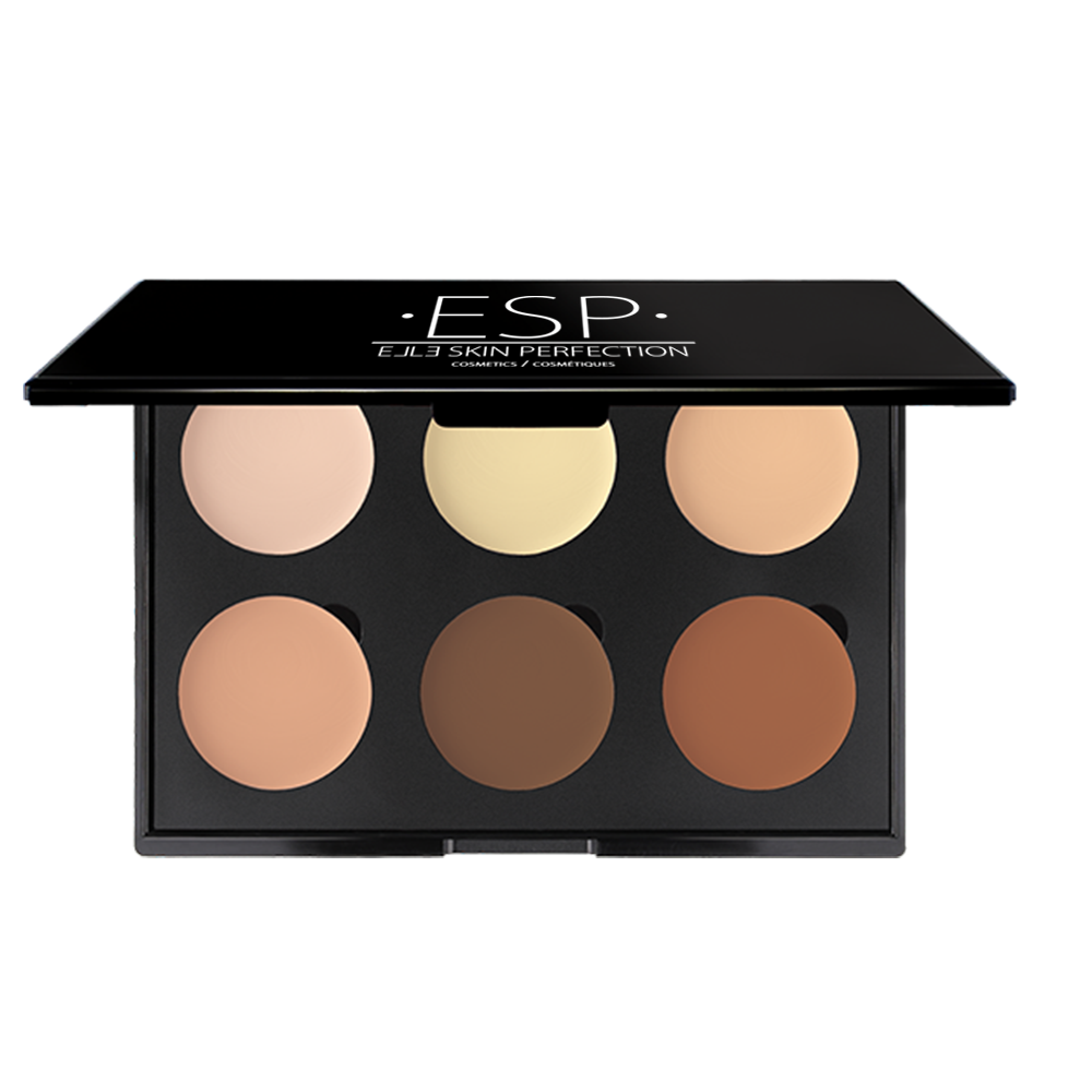 6 Well Contour Cream Pallet