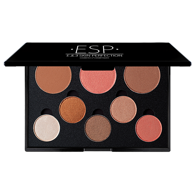 8 Well Pallet - Bronzer, Contour, Eyeshadows
