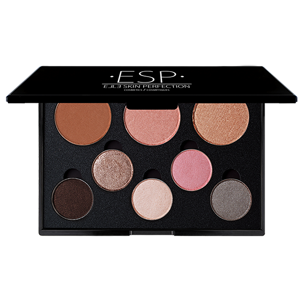 8 Well Pallet - Bronzer, Contour, Eyeshadows